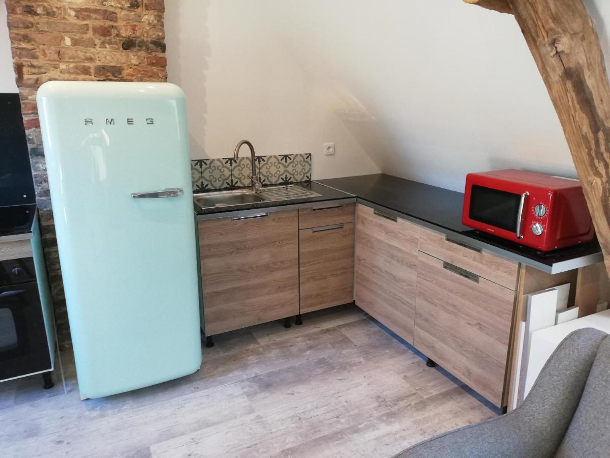 Au Cochon Qui Rit Apartman Flines-Les-Mortagne Kültér fotó