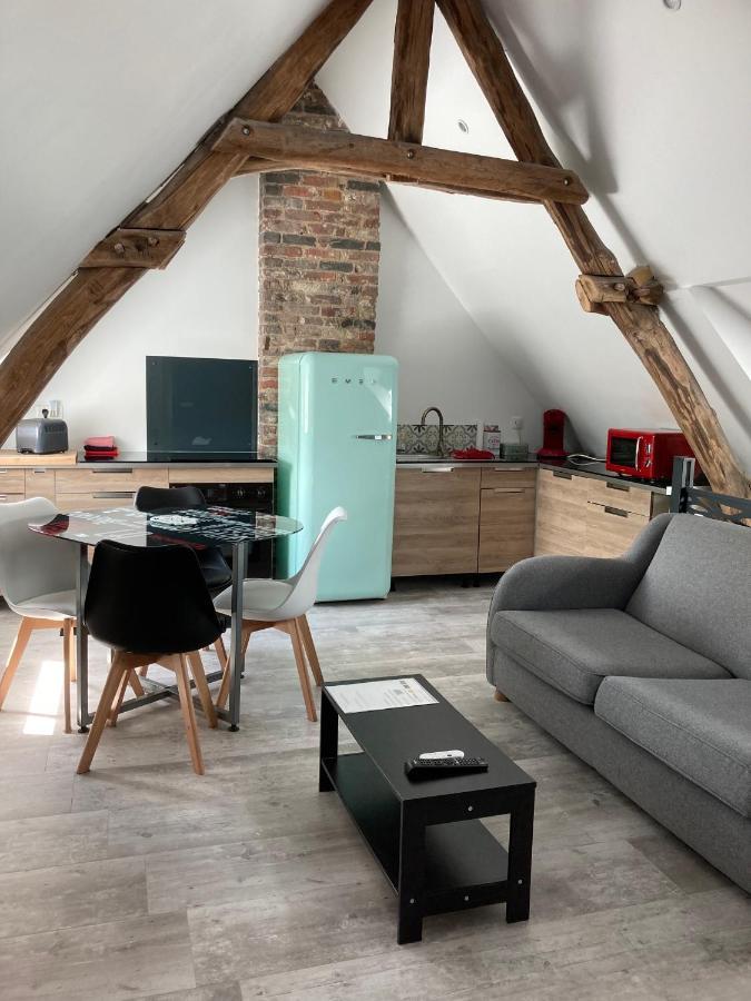 Au Cochon Qui Rit Apartman Flines-Les-Mortagne Kültér fotó